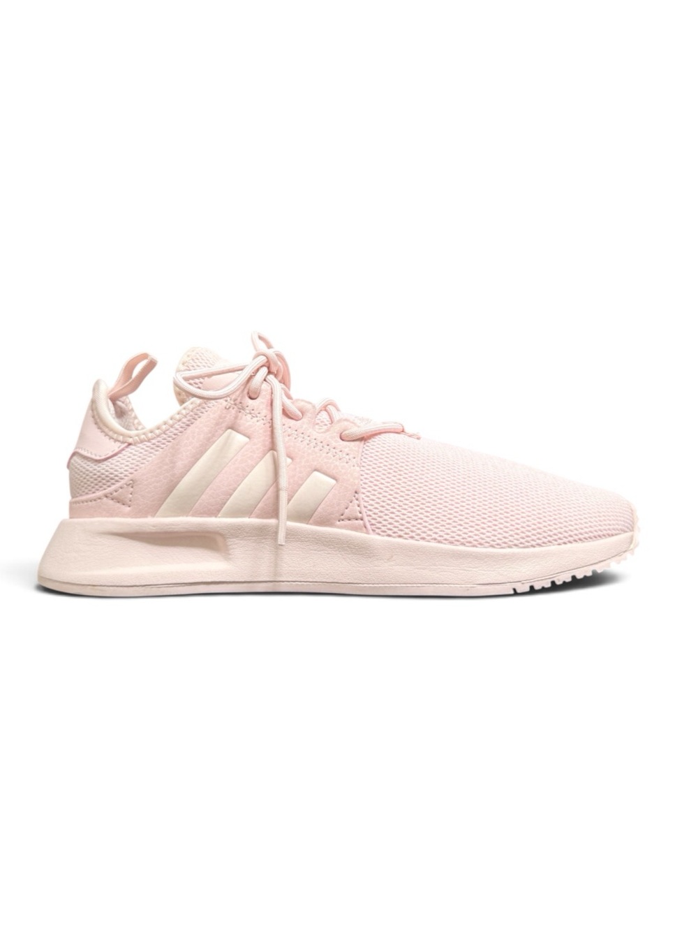 ADIDAS X PLR J Icey Pink Mesh Athletic Sneakers Size 3 Kids